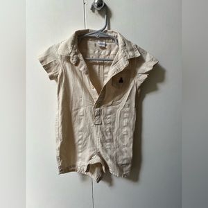NWOT gap baby stripe shorty one piece 6-12 months